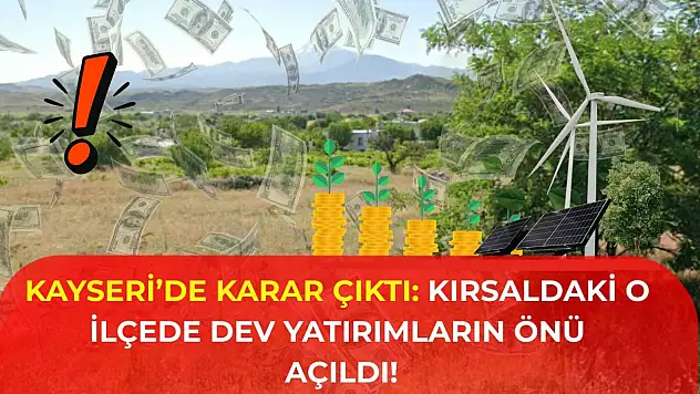 Kayseri'de İncesu Belediyesi'nin yenilenebilir enerji hamlesi - O talep meclisten geçti!