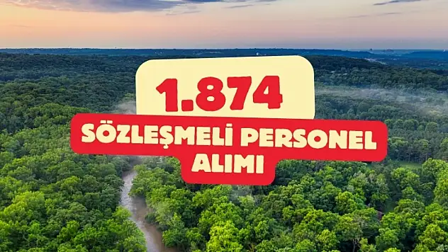 Kayseri'de iş arayanlara müjde! Bakanlıktan dev personel alımı