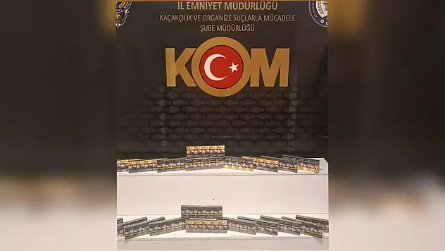 Kayseri'de kaçak sigara operasyonu: 3 gözaltı
