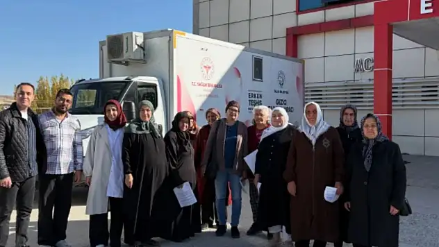 Kayseri'de kadınlara mamografi çağrısı! Erken teşhis için tarama yapıldı