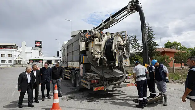 Kayseri'de kanalizasyonlar mercek altında