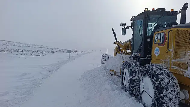 Kayseri'de kapalı yol kalmadı: 68 günde 21 bin kilometre yol açıldı!