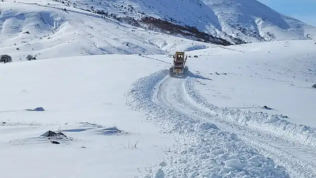 Kayseri'de kar ordusu…