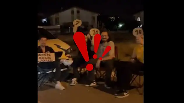 Kayseri'de kasis jürisi: Araçları dikkatle izleyip, puanlıyorlar!