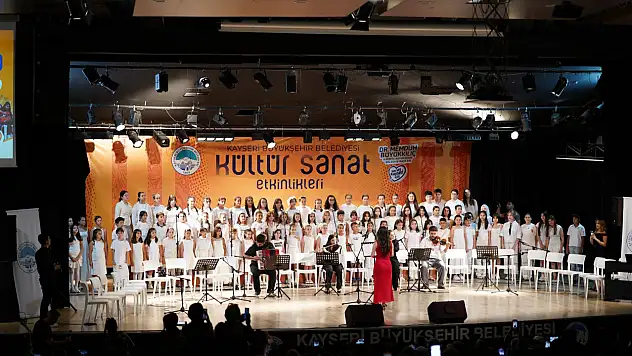 Kayseri'de Konservatuvar Yaz Okulu'nda renkli kapanış