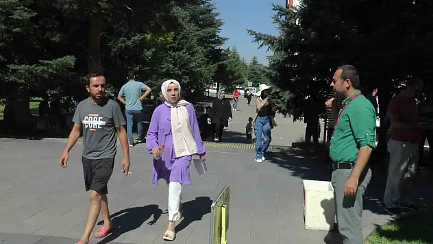 Kayseri'de KPSS heyecanı başladı