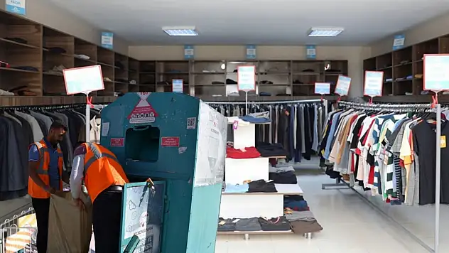Kayseri'de kullanılmayan eşyalar ekonomiye katkı sağlıyor!