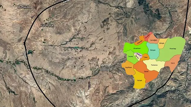 Kayseri'de 'Kurtuluş' anlamına gelen o ilçe Yozgat'a bağlıymış!