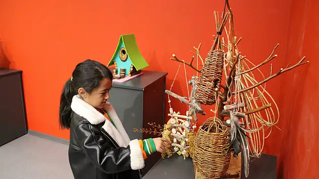 Kayseri'de kuş evi sergisi açıldı!