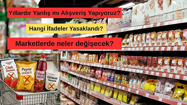 Kayseri'de markete gidenler dikkat! Yıllardır gördüğünüz o ifadeler yasaklandı