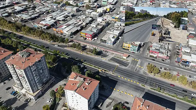 Kayseri'de merakla beklenen Katlı Kavşak Projesinde çalışmalara başlandı!