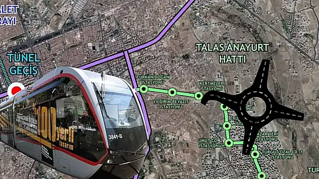 Kayseri'de merkez ilçe olmaya aday o ilçede çevre yolu yapımı tamamlandı