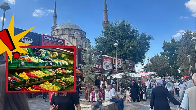 Kayseri'de mevsimin sebze ve meyve fiyatları belli oldu – İşte kalem kalem fiyatlar…