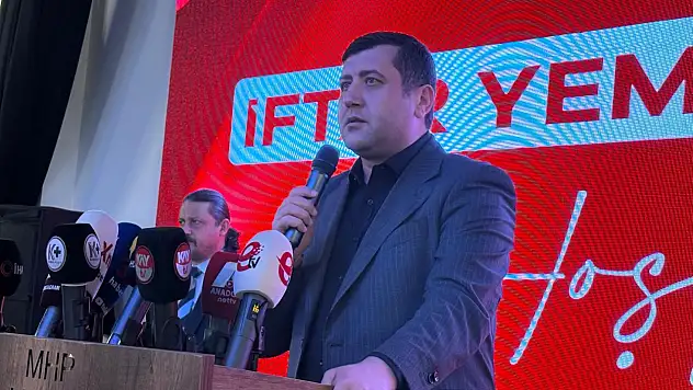 Kayseri'de MHP iftarında gündem olacak sözler: ''Liderimizi geç anlayan utanır''