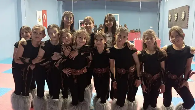 Kayseri'de minik yeteneklerden kısa sürede büyük başarı