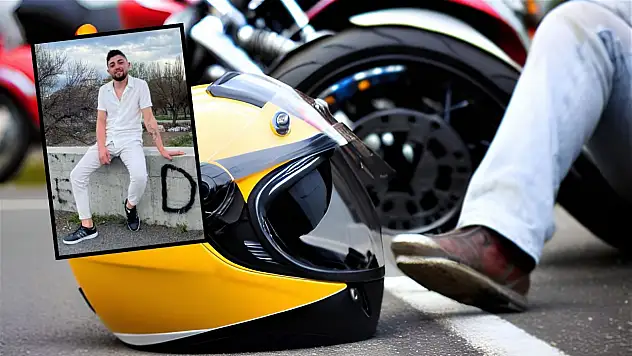 Kayseri'de motosiklet kazasında 1 kişi hayatını kaybetti