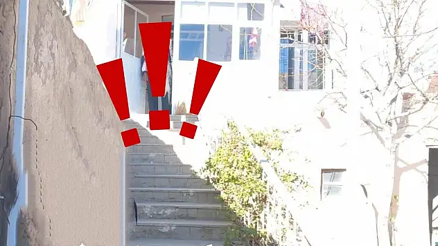 Kayseri'de o ev merak konusu oldu! O merdiven herkesin dilinde...