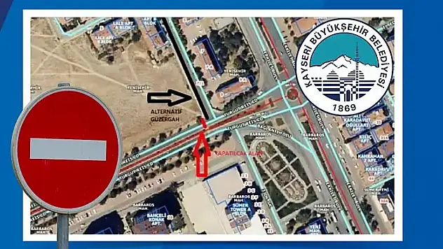 Kayseri'de o yollar trafiğe kapatıldı!