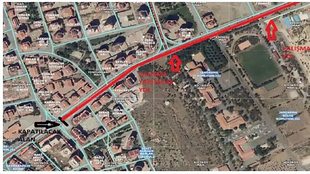 Kayseri'de o yol trafiğe kapatılacak!