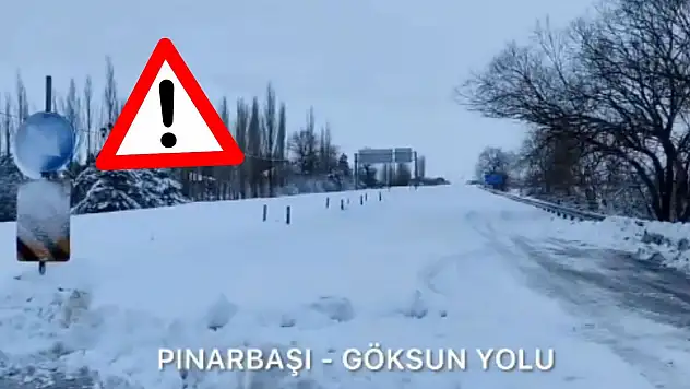 Kayseri'de o yollar ulaşıma kapandı!