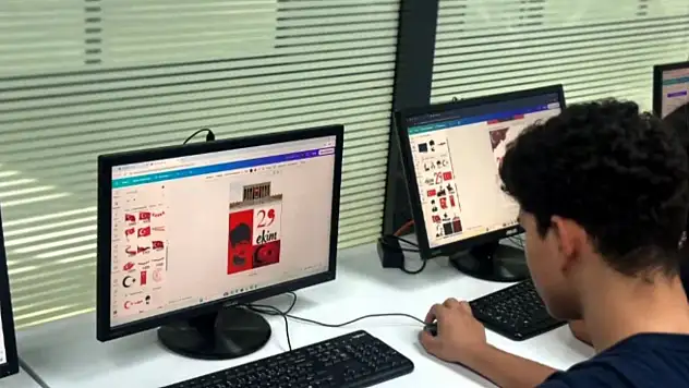 Kayseri'de öğrenciler geleceği kodladı!
