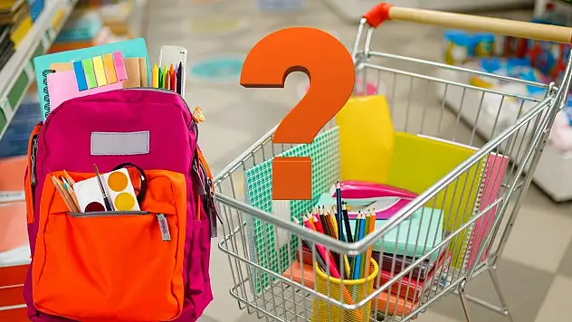 Kayseri'de okul alışverişi cep yakıyor: Market mi ucuz, kırtasiye mi? İşte rakamlar!