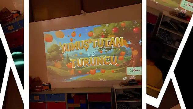 Kayseri'de öğrenciler için masal gibi etkinlik! Üç elma detayı dikkat çekti