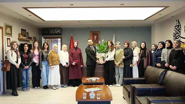 Kayseri'de öğrencilerden o program için Müftü Yaya'ya teşekkür!