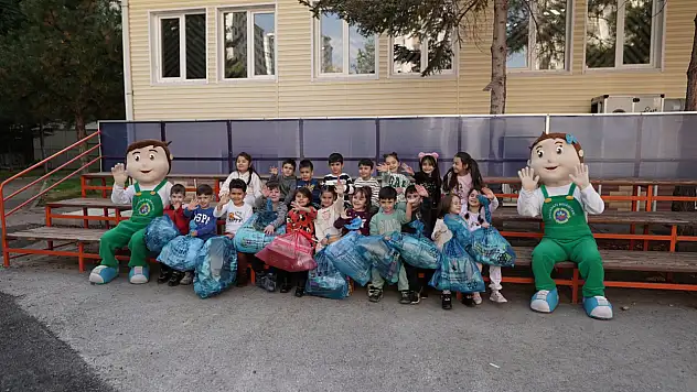 Kayseri'de öğrencilere sıfır atık eğitimi!