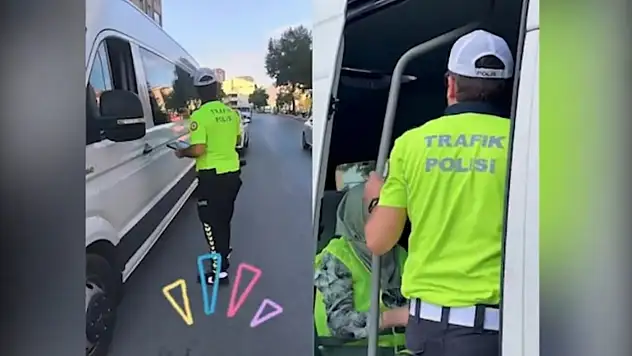 Kayseri'de okul servislerine yakın takip! Polis öğrencilerin yanına kadar girdi