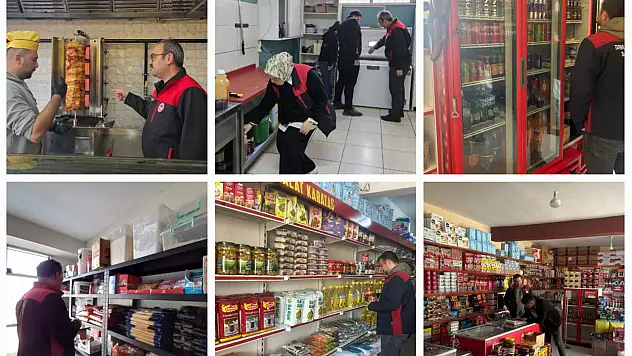 Kayseri'de onlarca işletmeye denetim: A'dan Z'ye inceleniyor...