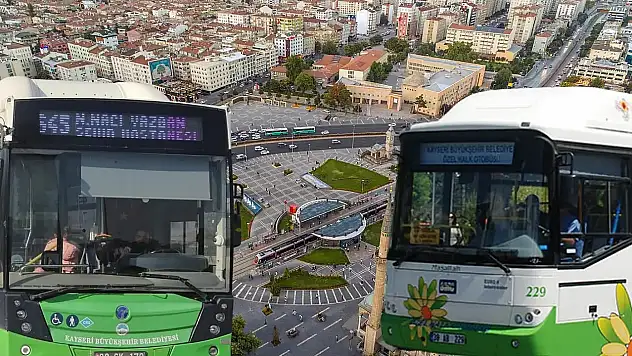 Kayseri'de otobüs hattı kiraya verilecek: İşte o güzergah!
