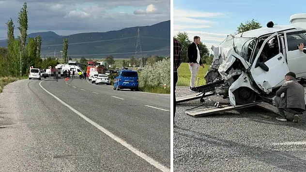 Kayseri'de Yahyalı-Develi yolunda kaza: 1 ölü, 2 yaralı