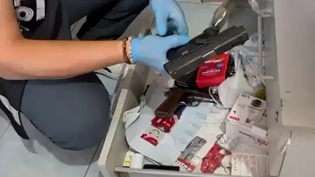 Kayseri'de silah operasyonu yapıldı!