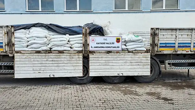Kayseri'de sahte gübre operasyonu: 2 milyonluk vurgun önlendi