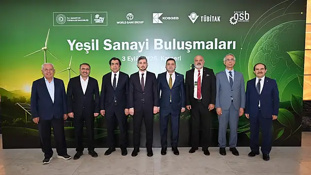 Kayseri'de sanayiciler yeşil dönüşüm için buluştu