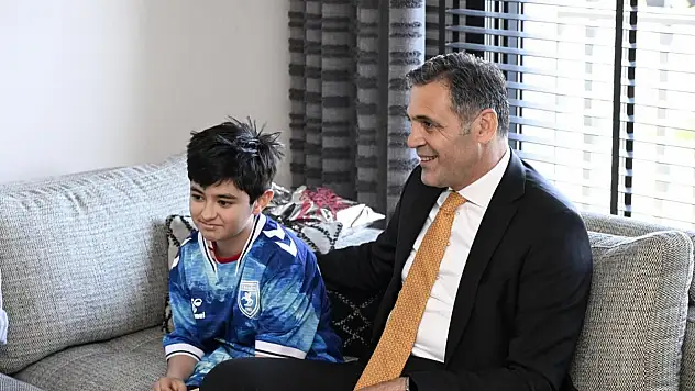 Kayseri'de şehit evladına sürpriz! Küçük Ömer'e özel hediye