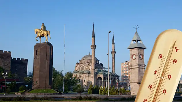 Kayseri'de sıcaklıklar artıyor: Termometreler 35 dereceyi görecek