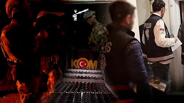 Kayseri'de 'Silah ve Mühimmat Kaçakçılığı' operasyonu! Çok sayıda suç unsuru ele geçirildi!