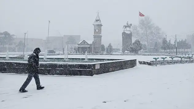 Kayseri'de soğuk rekoru! Kayseri hava durumu (2 Ocak)
