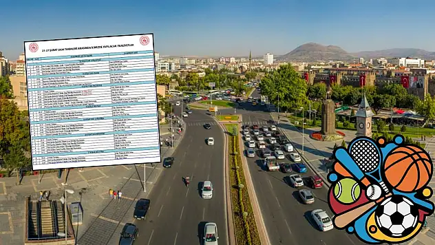 Kayseri'de Şubat ayının son haftası nasıl geçecek: Müsabaka takvimi belli oldu!