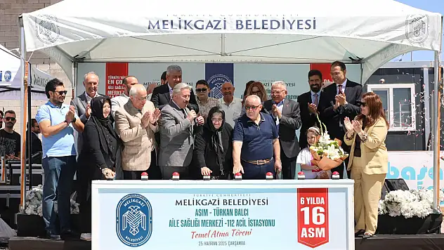 Kayseri'de temel atma töreninde Başkan müjdeyi verdi!