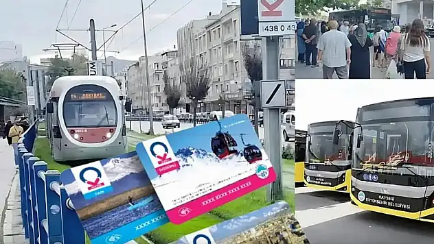 Kayseri'de toplu ulaşım düzenlemesi hangi hatları kapsıyor?