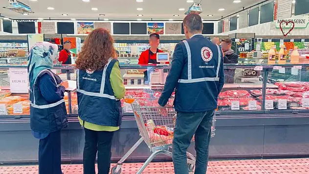 Kayseri'de topyekûn denetim: Zincir marketler, pastaneler, fırınlar, kasaplar....
