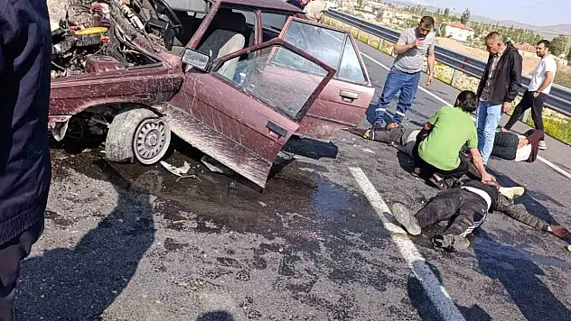 Kayseri'de araç kontrolden çıktı! 3 yaralı