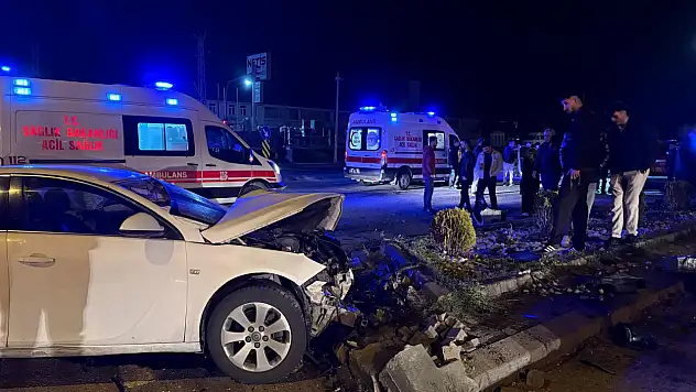 Kayseri'de trafik kazası: 3'ü ağır 4 yaralı