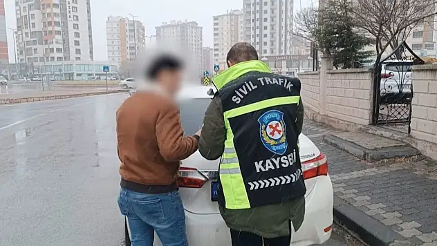 Kayseri'de trafik terörüne ağır ceza