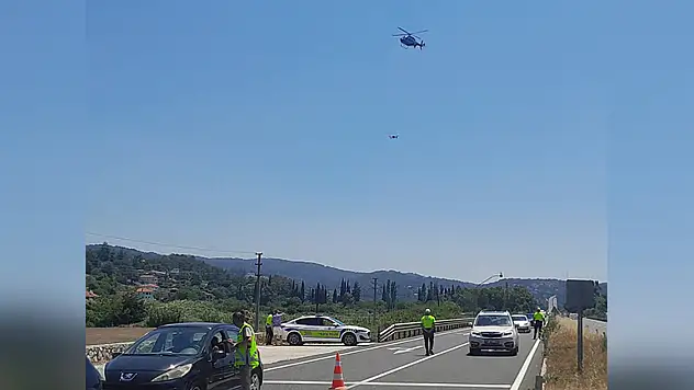 Kayseri'de trafikte sıkı denetim – Havadan takip sürüyor!