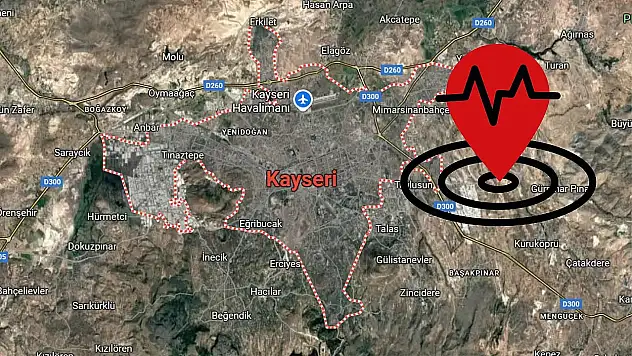 Kayseri'de ufak ölçekli depremlere bir yenisi eklendi...