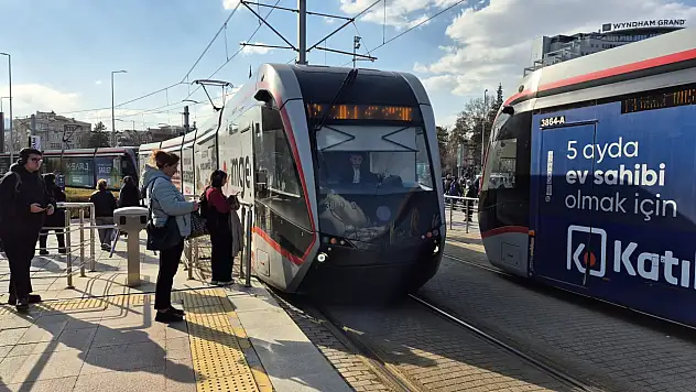 Kayseri'de ulaşım kolaylaşıyor! Bugün tramvaylar ücretsiz